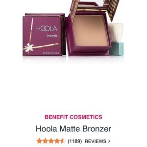Hoola Bronzer and Tarte blush in Paaarty